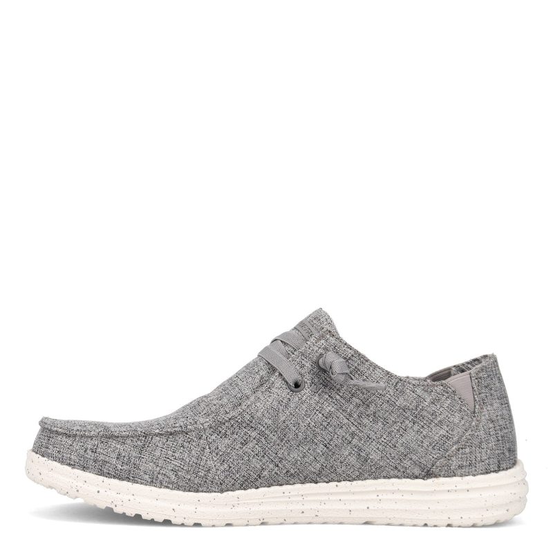 210101WW GRY Mens Skechers Mens Usa Melson Gray 3