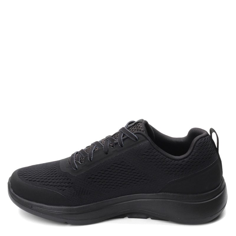 216116 Bbk Mens Skechers G Owalk Arch Fit Idyllic Sneaker Blackblack 3