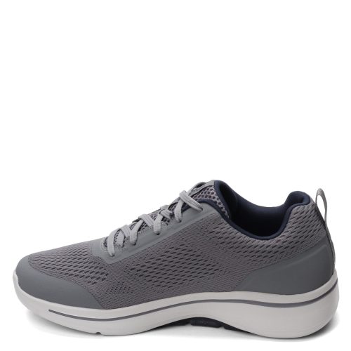 216116 Gynv Mens Skechers G Owalk Arch Fit Idyllic Sneaker Gray 3