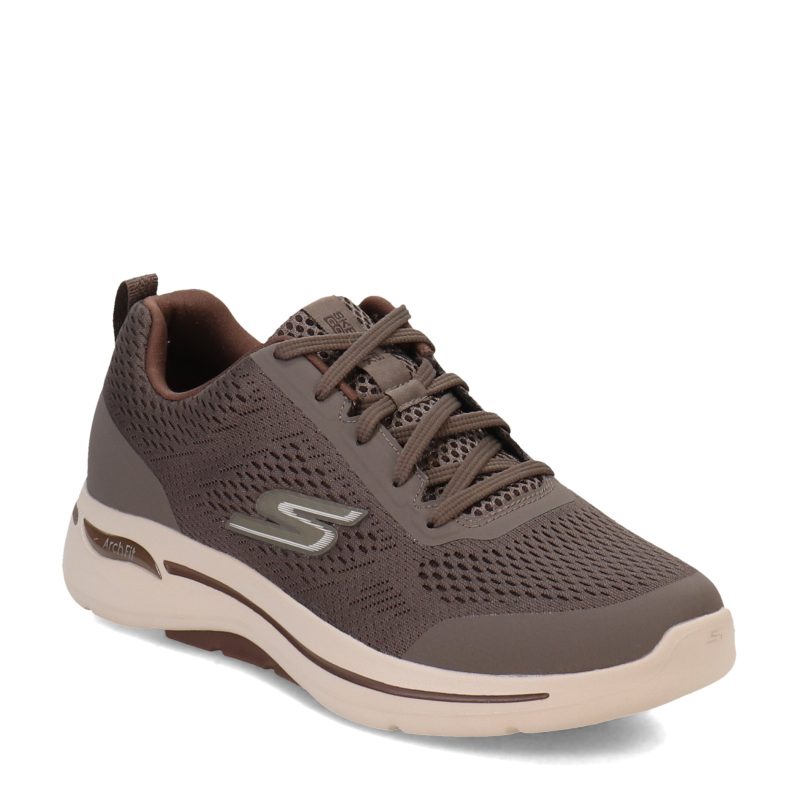 216116 TPE Mens Skechers Performance Mens Gowalk Arch Fit Idyllic Taupe