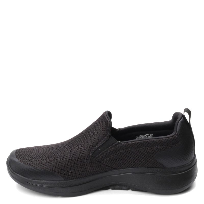 216121 Bbk Mens Skechers G Owalk Arch Fit Togpath Slip On Black 3