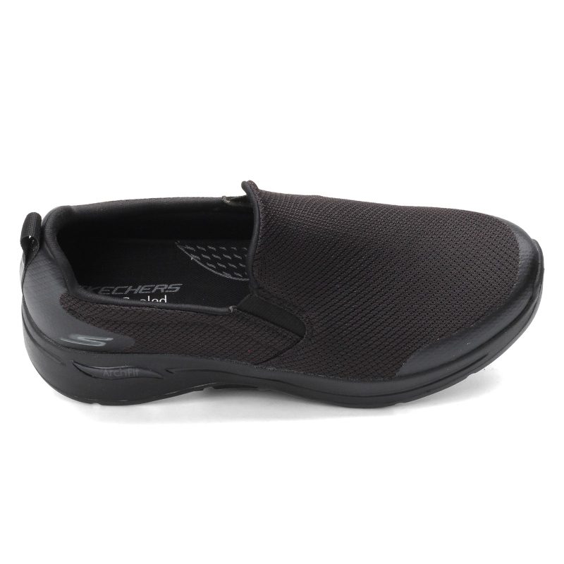 216121 Bbk Mens Skechers G Owalk Arch Fit Togpath Slip On Black 5