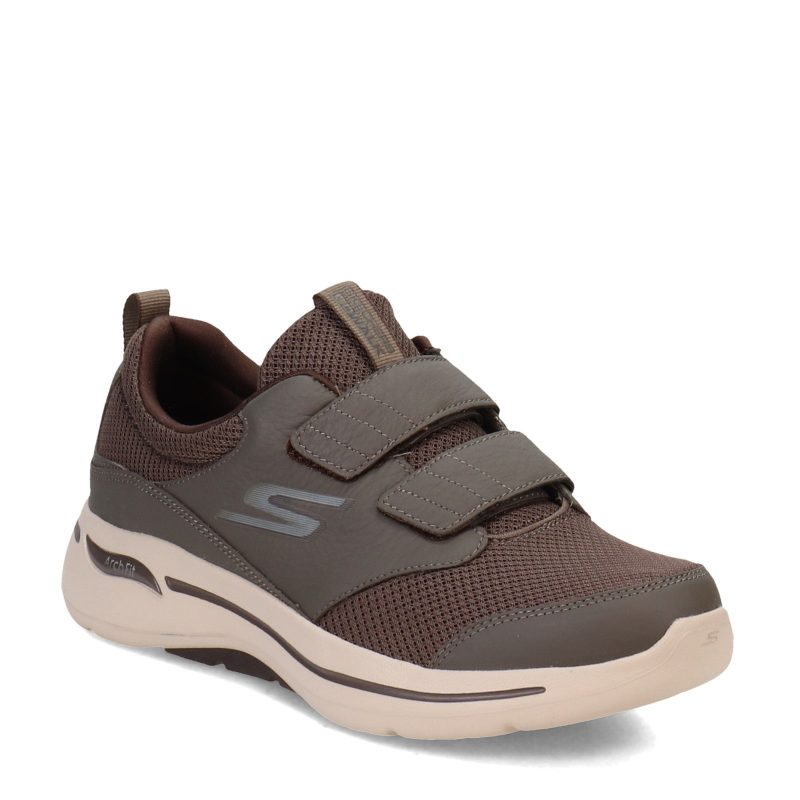 216152WW TPE Mens Skechers Performance Mens Taupe