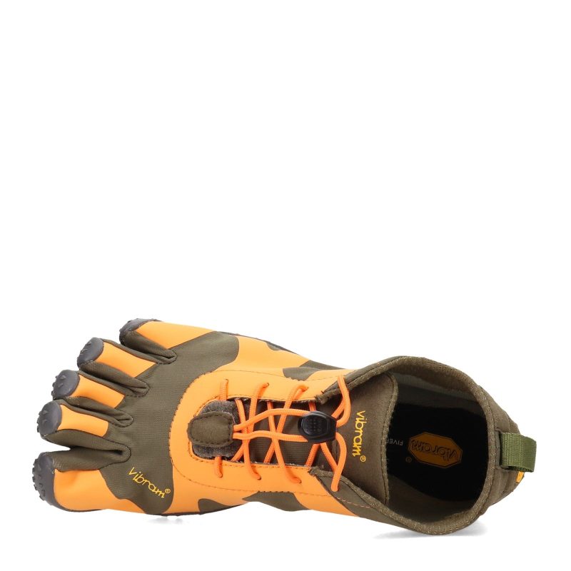 21M7101 Mens Vibram Five Fingers V Alpha Trail Shoe Orange 5