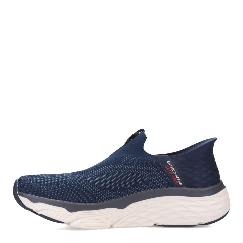 220389 NVY Mens Skechers Slip Ins Max Cushioning Advantageous Sneaker Navy 3