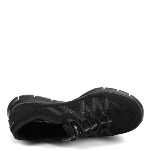 22823 W Bbk Womens Skechers Gratis Strolling Sneaker Black 5