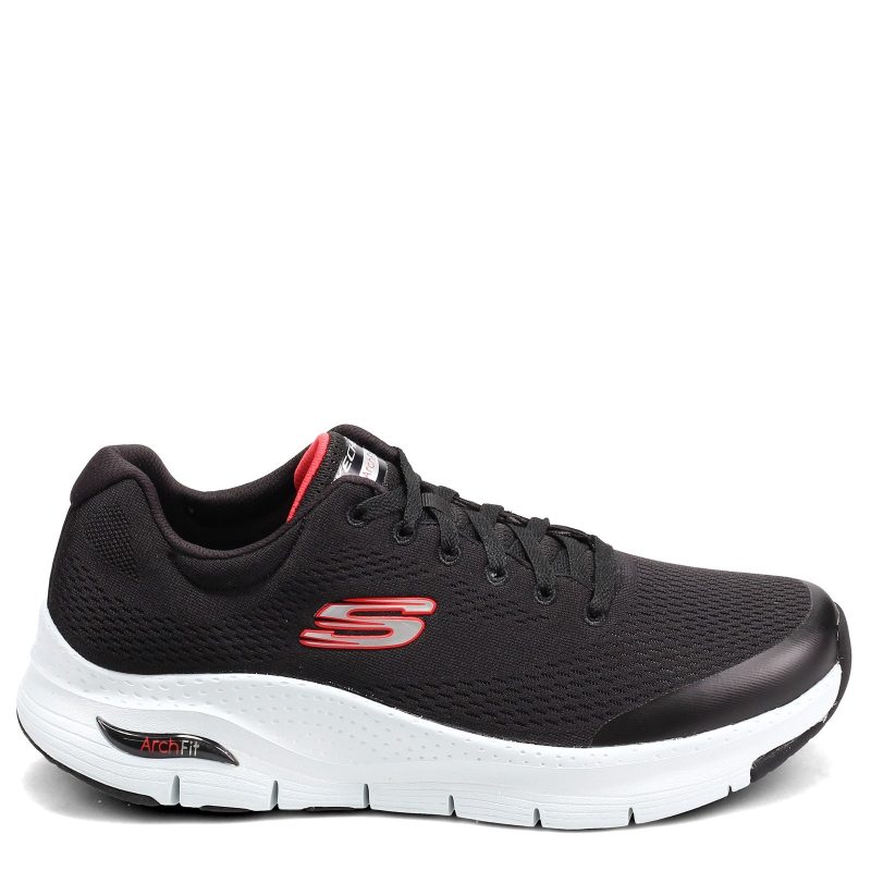 232040 Bkrd Mens Skechers G Owalk Arch Fit Walking Shoe Black Red 1 3ee223a5 3cd9 4595 aec3 16c1907fe3bf