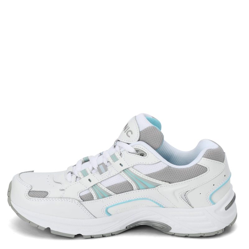 23WALK WHTBLU Womens Vionic Walker Classic Sneaker White Blue 3