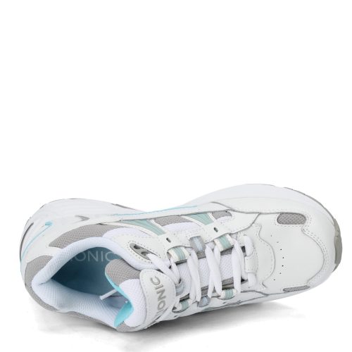 23WALK WHTBLU Womens Vionic Walker Classic Sneaker White Blue 5