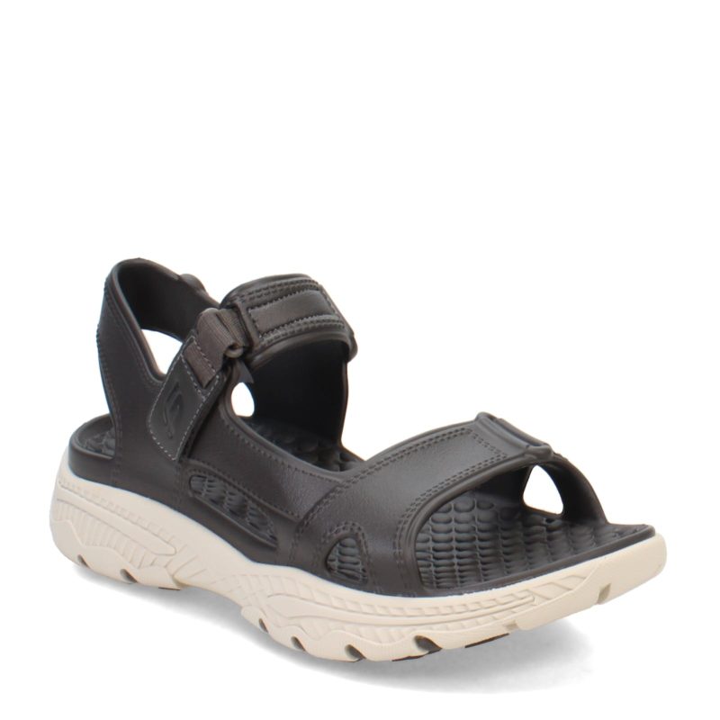 243089 CHAR Mens Skechers Foamies Creston Ultra Discover Sandal Charcoal