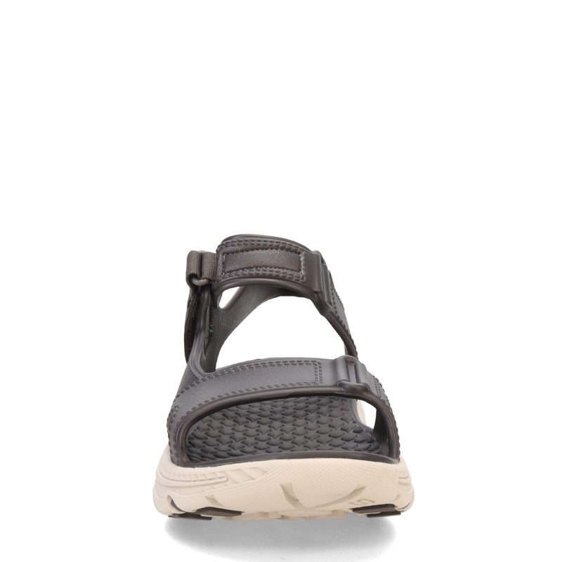 243089 CHAR Mens Skechers Foamies Creston Ultra Discover Sandal Charcoal 2