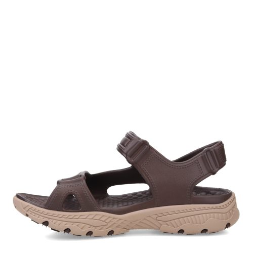 243089 CHOC Mens Skechers Foamies Creston Ultra Discover Sandal Chocolate 3