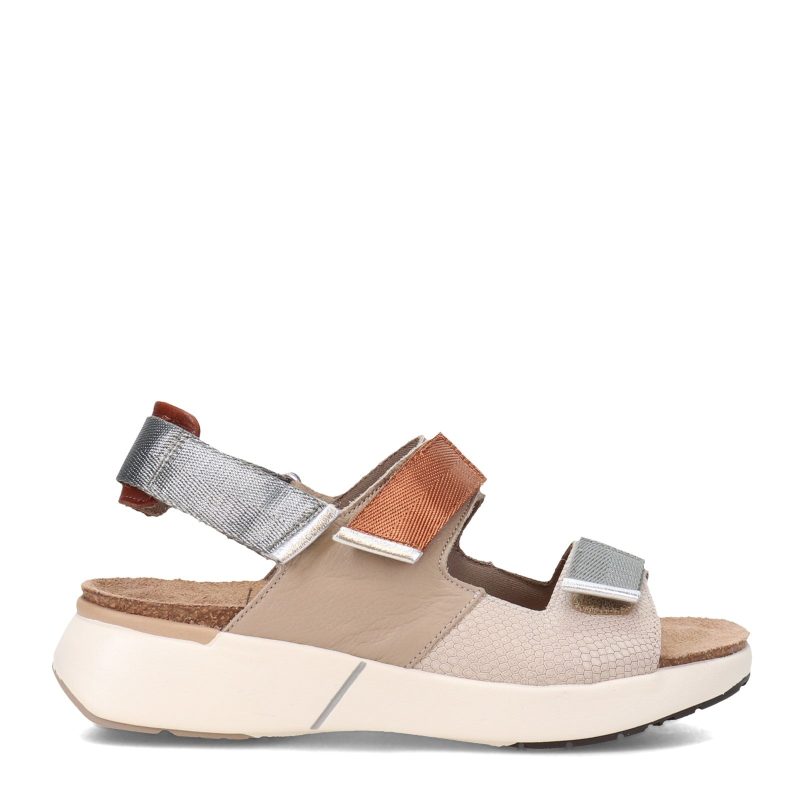 25020 WFQ Womens Naot Odyssey Sandal Beige Brown 1 c5634269 465a 41ce a54e b1a367174b6d