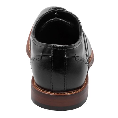 25489 005 Mens Stacy Adams Macarthur Wingtip Oxford Black Polished 5