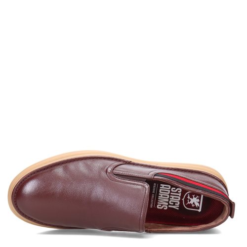 25508 202 Mens Stacy Adams Delmar Slip On Chocolate 5 66158cf0 cc95 48f9 9734 bb014436a211