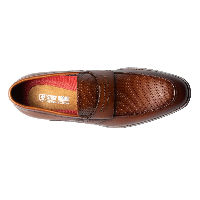 25591 221 Mens Stacy Adams Karnes Loafer Cognac 6