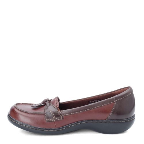 26067330 Womens Clarks Ashland Bubble Loafer Brown 3