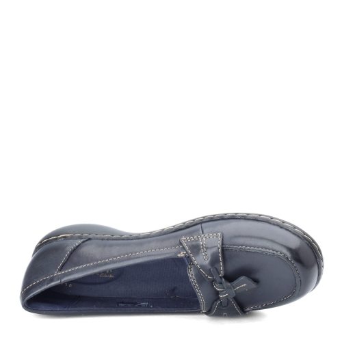 26067332 Womens Clarks Ashland Bubble Loafer Navy 5