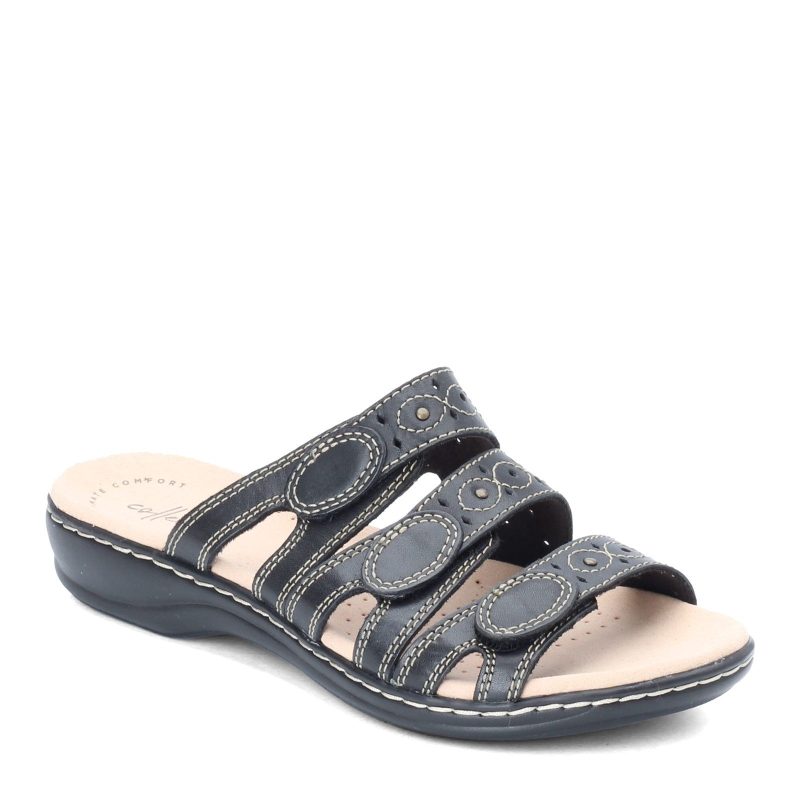 26100437 Womens Clarks Leisa Cacti Sandal Black