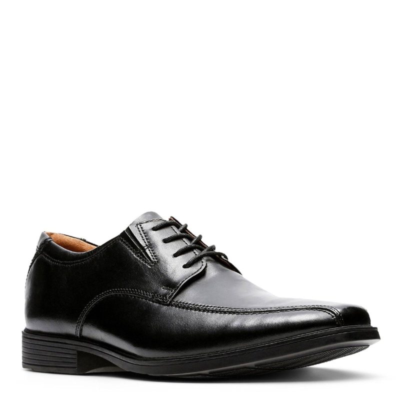 26110310 Mens Clarks Tilden Walk Oxford Black