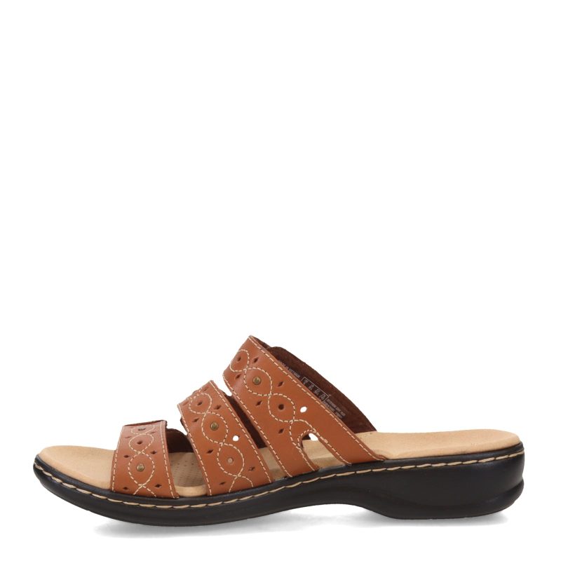 26117619 Womens Clarks Leisa Cacti Sandal Brown 3