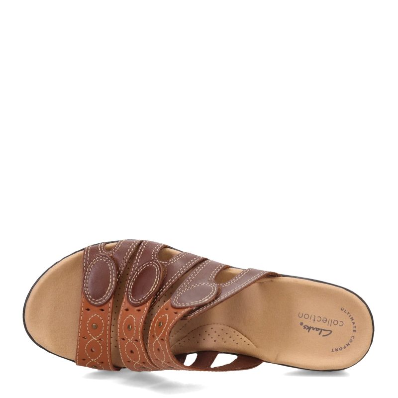 26117619 Womens Clarks Leisa Cacti Sandal Brown 5