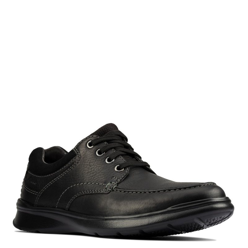 26120211 Mens Clarks Cotrell Edge Lace Up Shoe Black