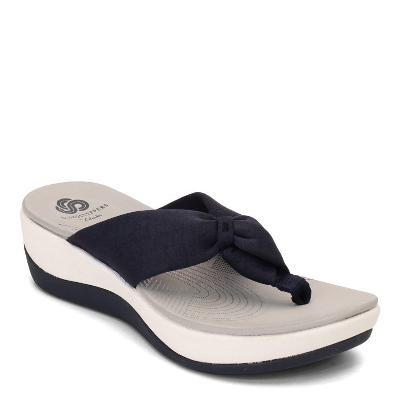 26124663 Womens Clarks Arla Glison Sandal Navy Heathered 6b83ff88 1467 4fed a330 2344f15ba3fc