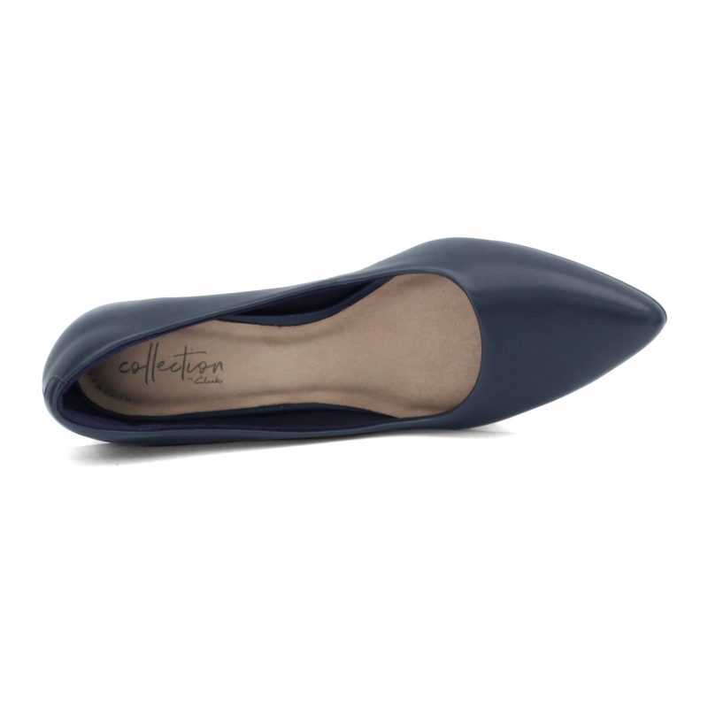 26137211 Womens Clarks Linvale Jerica Pump Navy 5