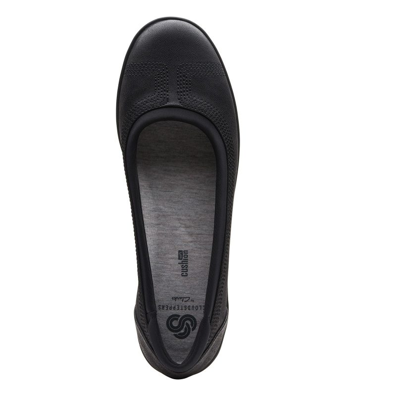 26137787 Womens Clarks Ayla Low Slip On Black 5