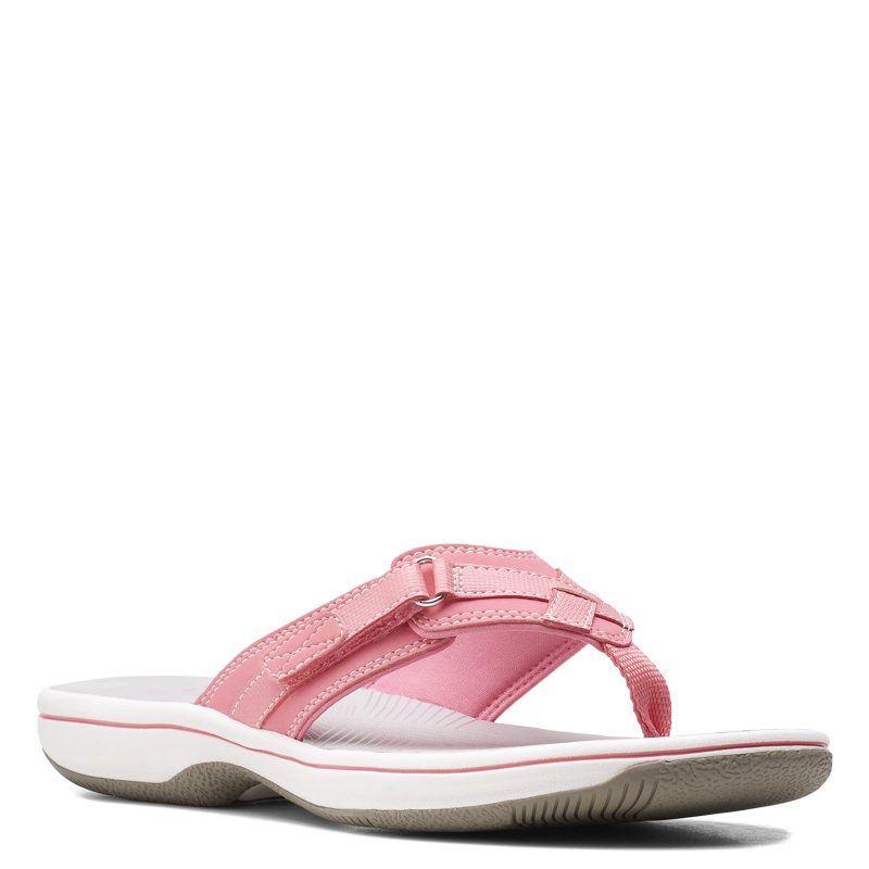 26158709 Womens Clarks Breeze Sea Sandal Pink