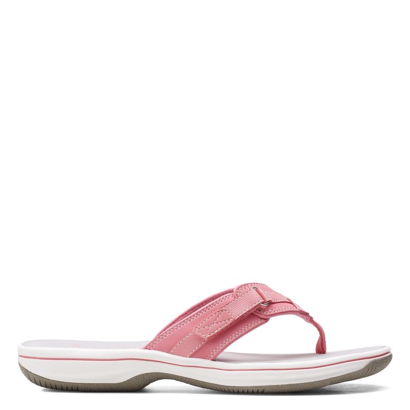 26158709 Womens Clarks Breeze Sea Sandal Pink 1