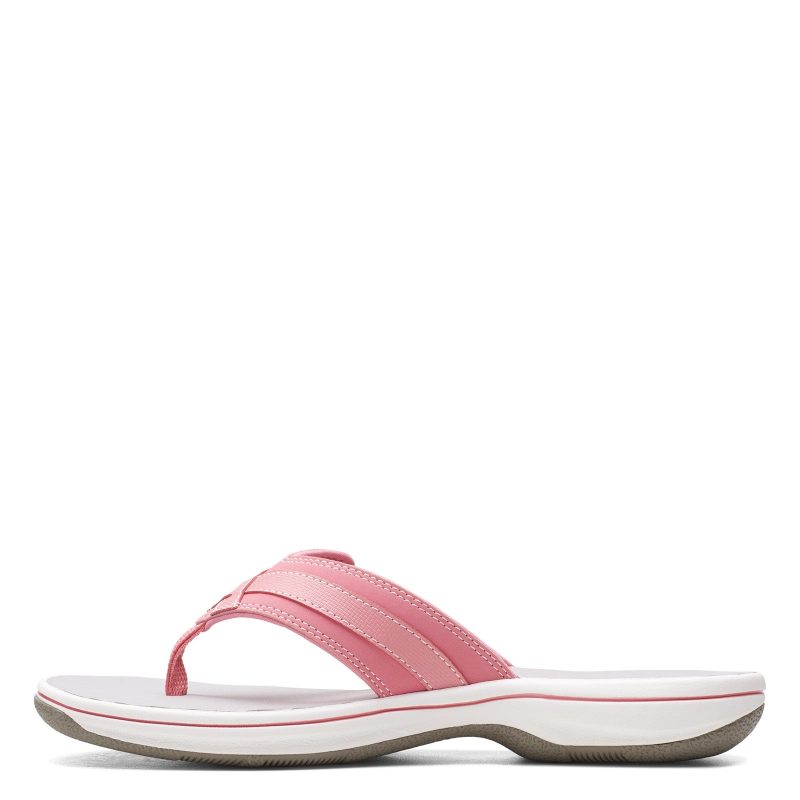 26158709 Womens Clarks Breeze Sea Sandal Pink 3