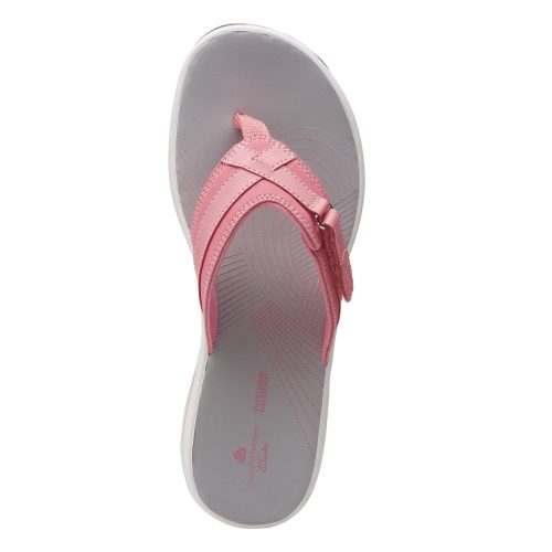 26158709 Womens Clarks Breeze Sea Sandal Pink 5