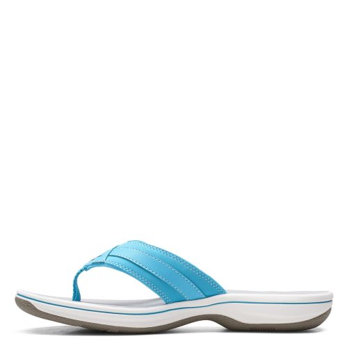 26158714 Womens Clarks Breeze Sea Sandal Aqua 3