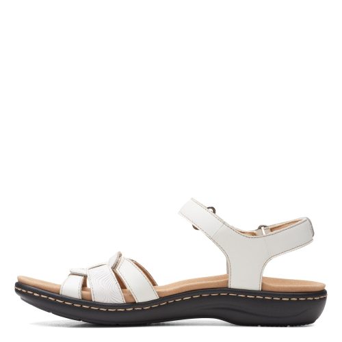 26159307 Womens Clarks Laurieann Sela Sandal White 3