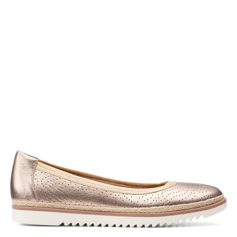 26159364 Womens Clarks Serena Kellyn Slip On Metallic 1