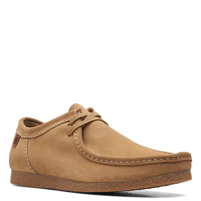 26159434 Mens Clarks Shacre Ii Run Shoe Sand Suede