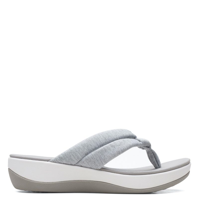 26159873 Womens Clarks Arla Kaylie Sandal Gray 1