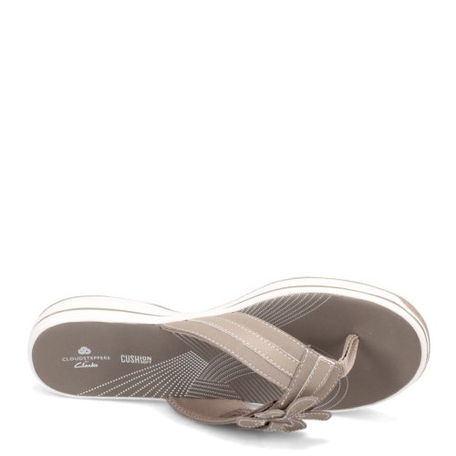 26160791 Womens Clarks Brinkley Flora Sandal Taupe 5