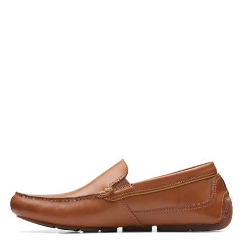 26163544 Mens Clarks Markman Plain Loafer Tan 3