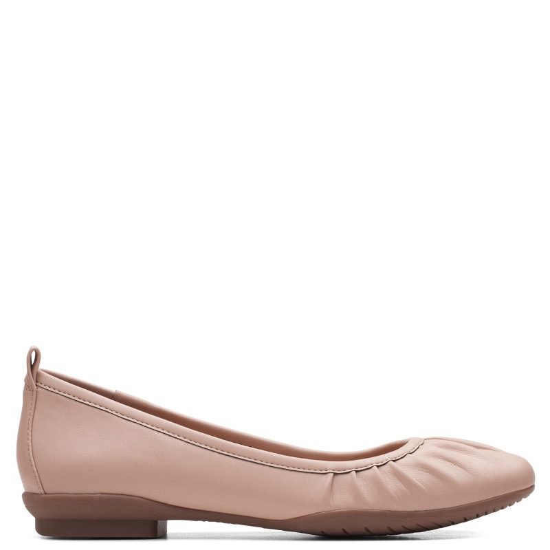 26163978 Womens Clarks Sara Ballet Flat Blush 1 9d2959e2 dc34 4f03 b127 422949ae6966