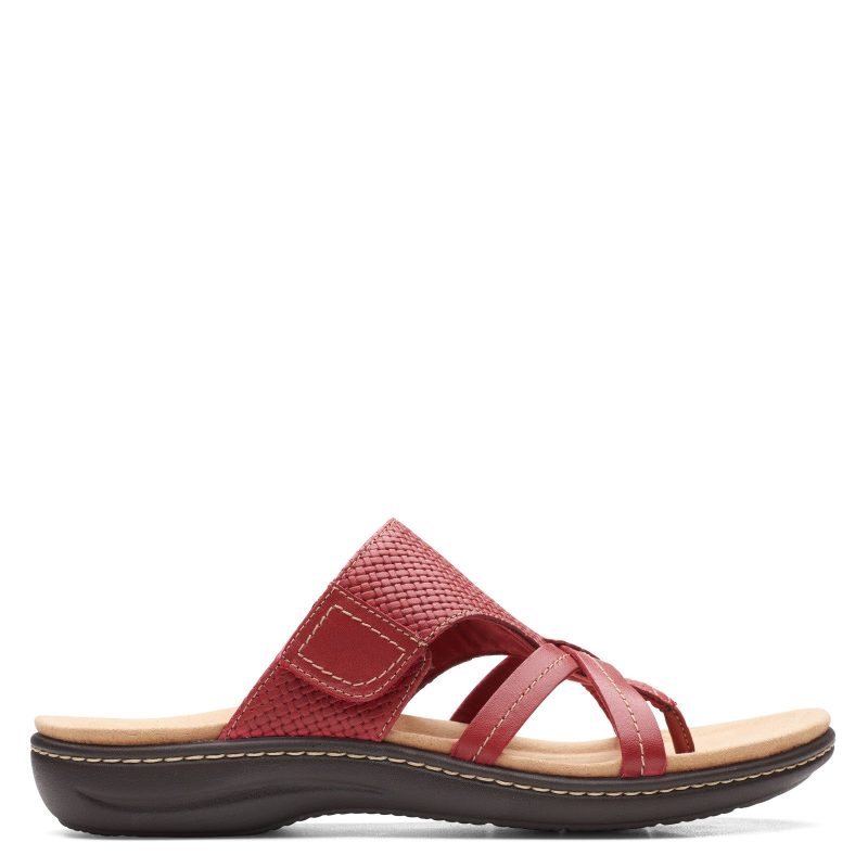 26164598 Womens Clarks Laurieann Edge Sandal Red 1 3c2403db 10a7 408d b49a 80800c17307c