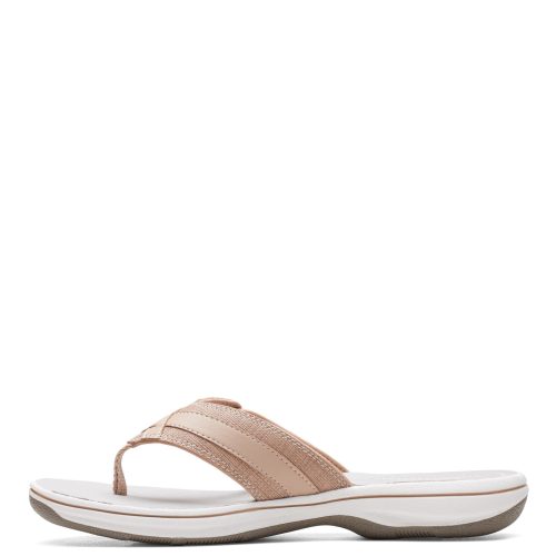 26164626 Womens Clarks Breeze Sea Sandal Taupe 4