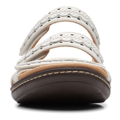 26164833 Womens Clarks Laurieann Cove Sandal White 2