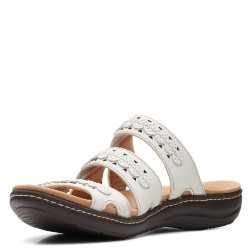 26164833 Womens Clarks Laurieann Cove Sandal White 4