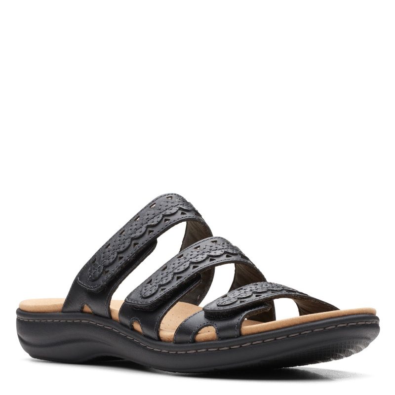 26164834 Womens Clarks Laurieann Cove Sandal Black