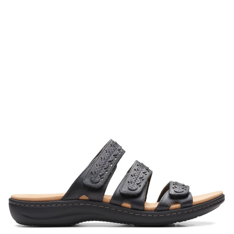 26164834 Womens Clarks Laurieann Cove Sandal Black 1