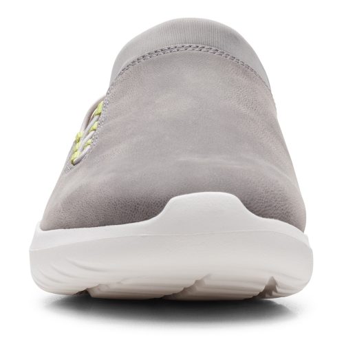 26165134 Womens Clarks Nova Ease Clog Grey 3