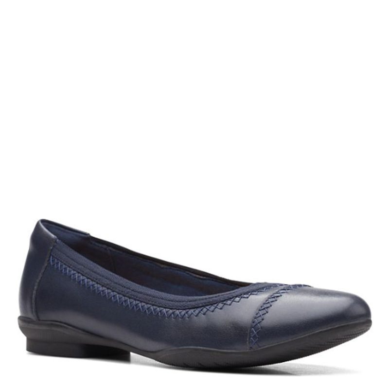 26165470 Womens Clarks Navy